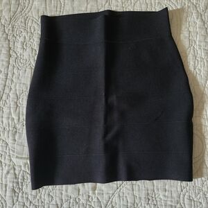 Dynamite Black Mini Pencil Skirt